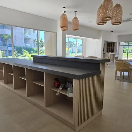 Apartamento La Mejor Experiencia Frente A La Playa En Baía Kristal *