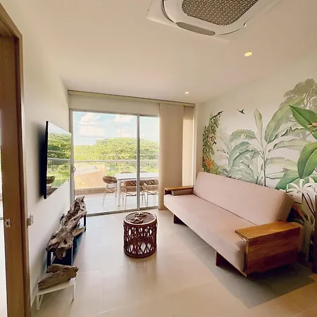 La Mejor Experiencia Frente A La Playa En Baía Kristal Apartamento Cartagena